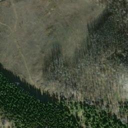 Satellite imagery of Bald Mountain, CA