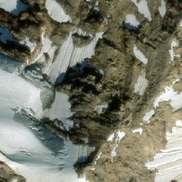 Satellite imagery of Poseidon Peak, CA