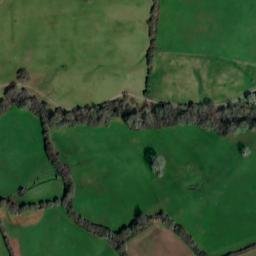 Satellite imagery of Goytre Wood Motte, GB