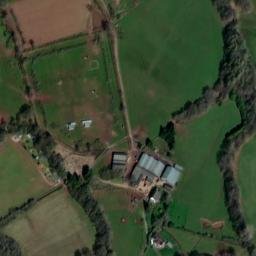 Satellite imagery of Goytre Wood Motte, GB