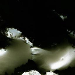 Satellite imagery of Trident Mountain, CA
