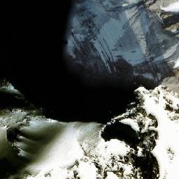Satellite imagery of Trident Mountain, CA