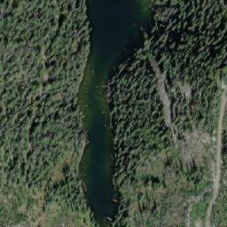 Satellite imagery of Pinkie Peak, CA