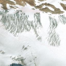 Satellite imagery of Stegosaur Ridge, CA