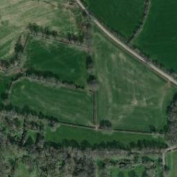 Satellite imagery of New Moat Motte, GB
