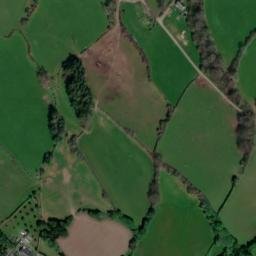Satellite imagery of Tretower Castle, GB