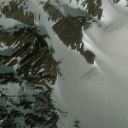 Satellite imagery of Mount Outram, CA