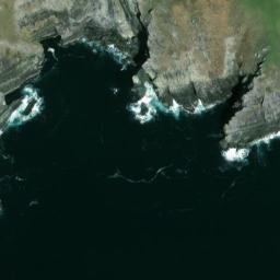 Satellite imagery of Bray Head, IE