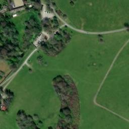 Satellite imagery of Dinefwr Castle, GB