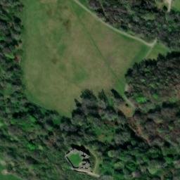 Satellite imagery of Dinefwr Castle, GB