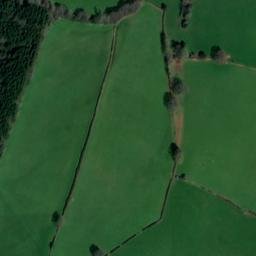 Satellite imagery of Pen y Clawdd Castle, GB