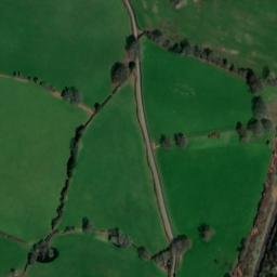 Satellite imagery of Pen y Clawdd Castle, GB