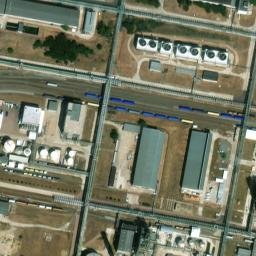 Satellite imagery of Kamin des Borealis Agrolinz Melamine-Werks Wittenberg, DE