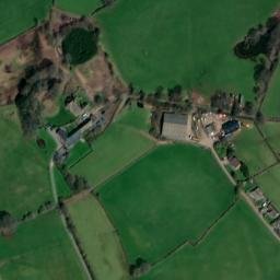 Satellite imagery of Pen y Clawdd Castle, GB