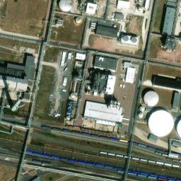 Satellite imagery of Kamin des Borealis Agrolinz Melamine-Werks Wittenberg, DE