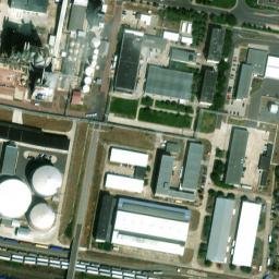 Satellite imagery of Kamin des Borealis Agrolinz Melamine-Werks Wittenberg, DE
