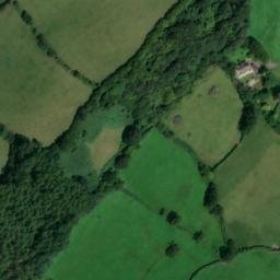 Satellite imagery of Llangathen Castle, GB