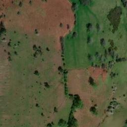 Satellite imagery of Pen y Clawdd Castle, GB