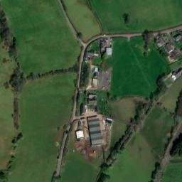 Satellite imagery of Pen y Clawdd Castle, GB