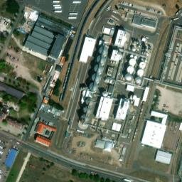 Satellite imagery of Kamin des Borealis Agrolinz Melamine-Werks Wittenberg, DE