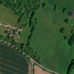 Satellite imagery of Maes Celyn Motte, GB