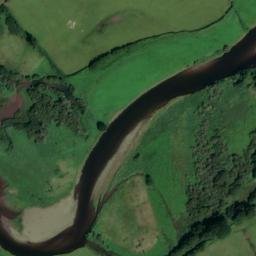 Satellite imagery of Llangathen Castle, GB
