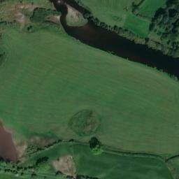 Satellite imagery of Dryslwyn Castle, GB