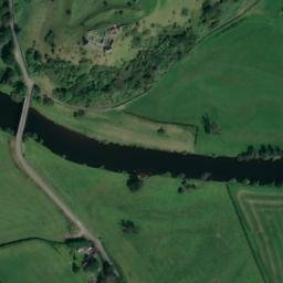 Satellite imagery of Dryslwyn Castle, GB