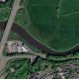 Satellite imagery of Carmarthen Castle, GB