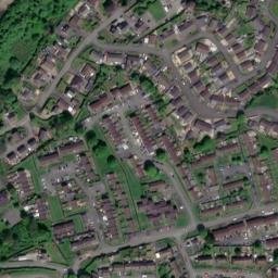 Satellite imagery of Carmarthen Castle, GB