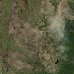 Satellite imagery of cairn, GB