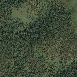Satellite imagery of Sawtooth Ridge, CA
