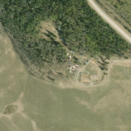 Satellite imagery of Bishop Hill, CA