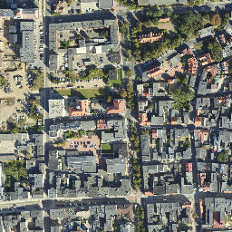 Satellite imagery of Leszno - Pałac XVI w., PL