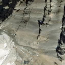 Satellite imagery of Mount Chephren, CA