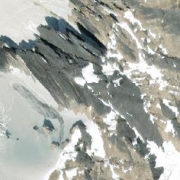 Satellite imagery of Bush Mountain, CA