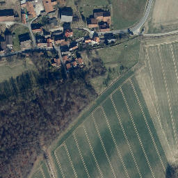 Satellite imagery of Königsberg, DE