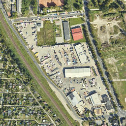 Satellite imagery of Leszno - Pałac XVI w., PL