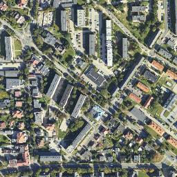 Satellite imagery of Leszno - Pałac XVI w., PL