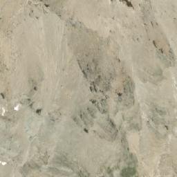 Satellite imagery of Mount Chephren, CA