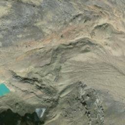 Satellite imagery of Mount Huestis, CA