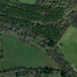 Satellite imagery of Llawhaden Castle, GB