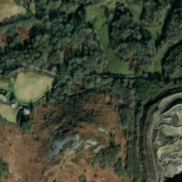 Satellite imagery of cairn, GB
