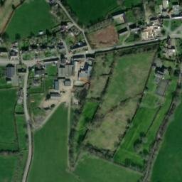 Satellite imagery of Llawhaden Castle, GB