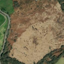 Satellite imagery of cairn, GB