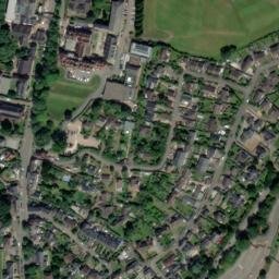 Satellite imagery of Monmouth Castle, GB