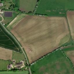 Satellite imagery of Brimpsfield Castle, GB