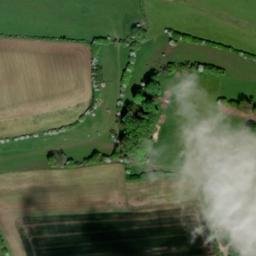 Satellite imagery of Brimpsfield Castle, GB