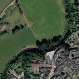 Satellite imagery of Monmouth Castle, GB