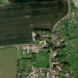 Satellite imagery of Brimpsfield Castle, GB